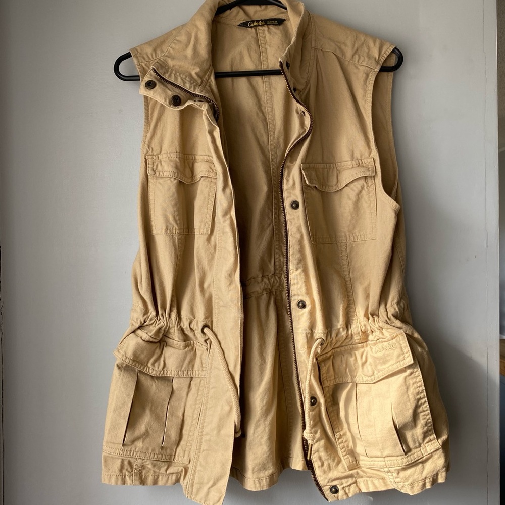 Tan Cargo Vest